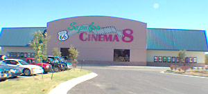 One of our two newer theatres... this one in Sapulpa, Oklahoma... (15618 bytes)
