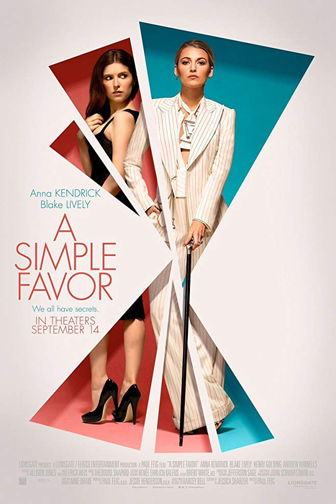 Simple Favor, A Movie Times | Showbiz Waxahachie