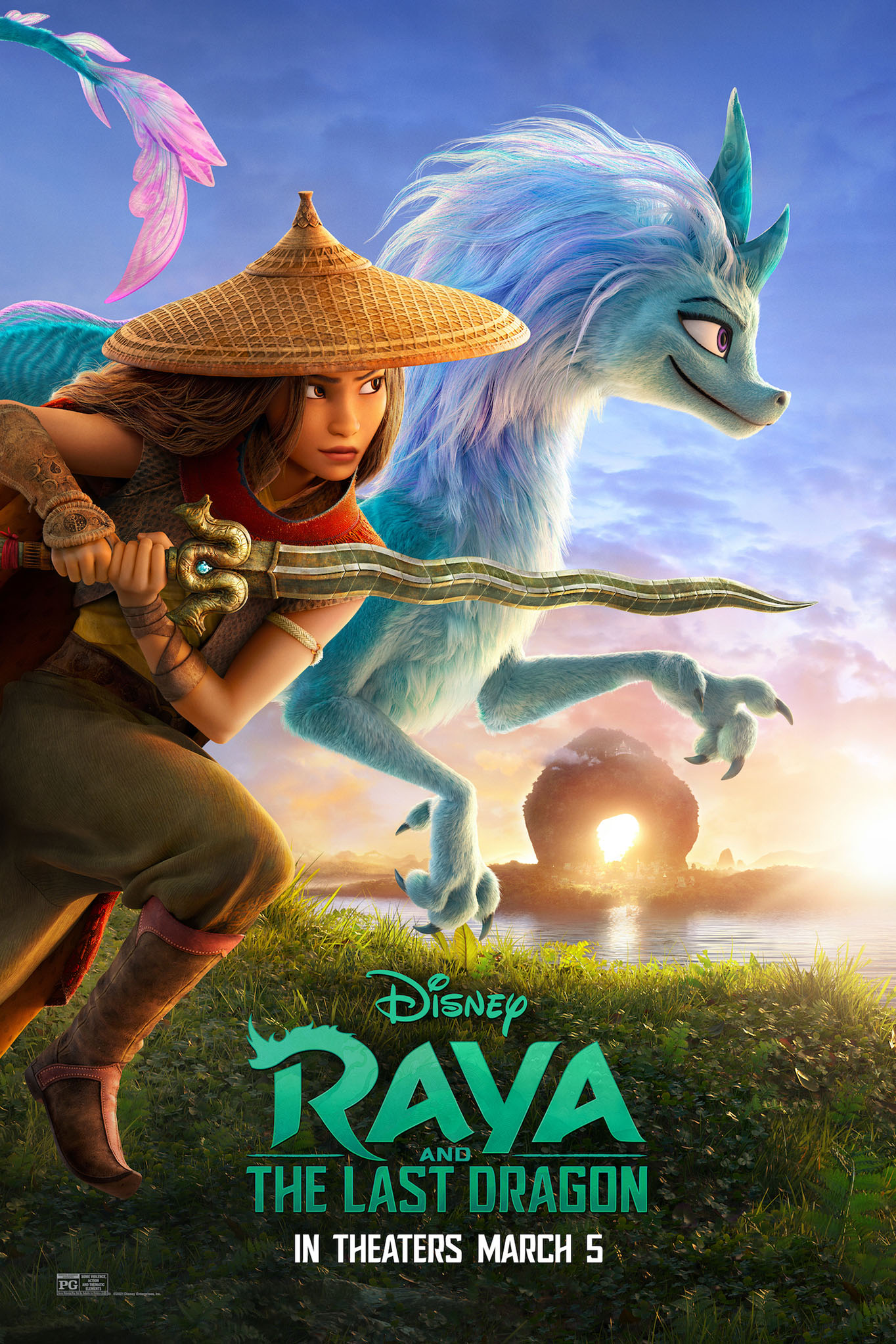 raya and the last dragon movie theater