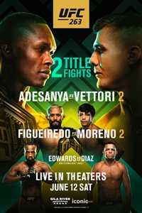 Ufc 263 Adesanya Vs Vettori 2 Bow Tie Cinemas