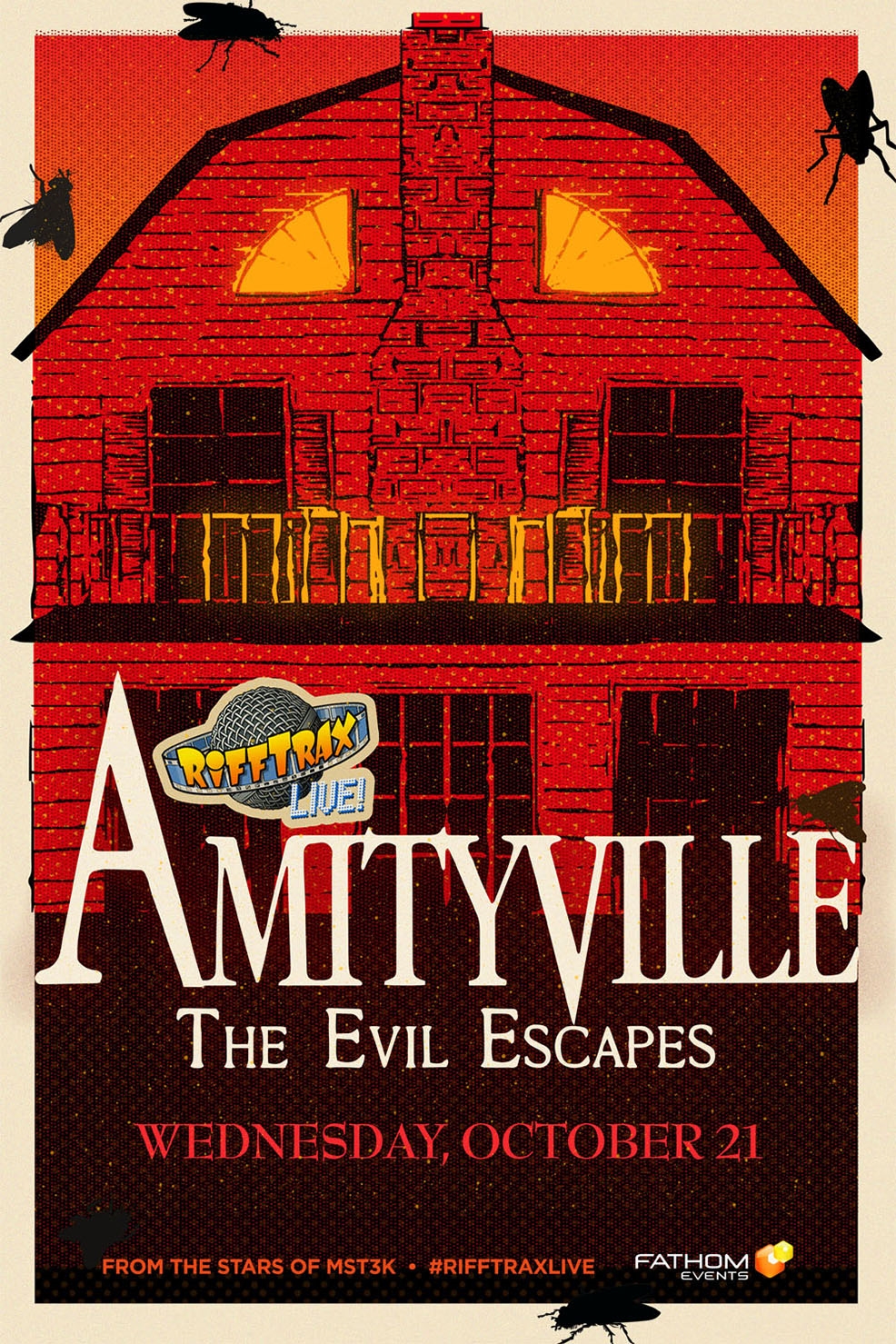 RiffTrax Live Amityville 4 The Evil Escapes Tickets & Showtimes