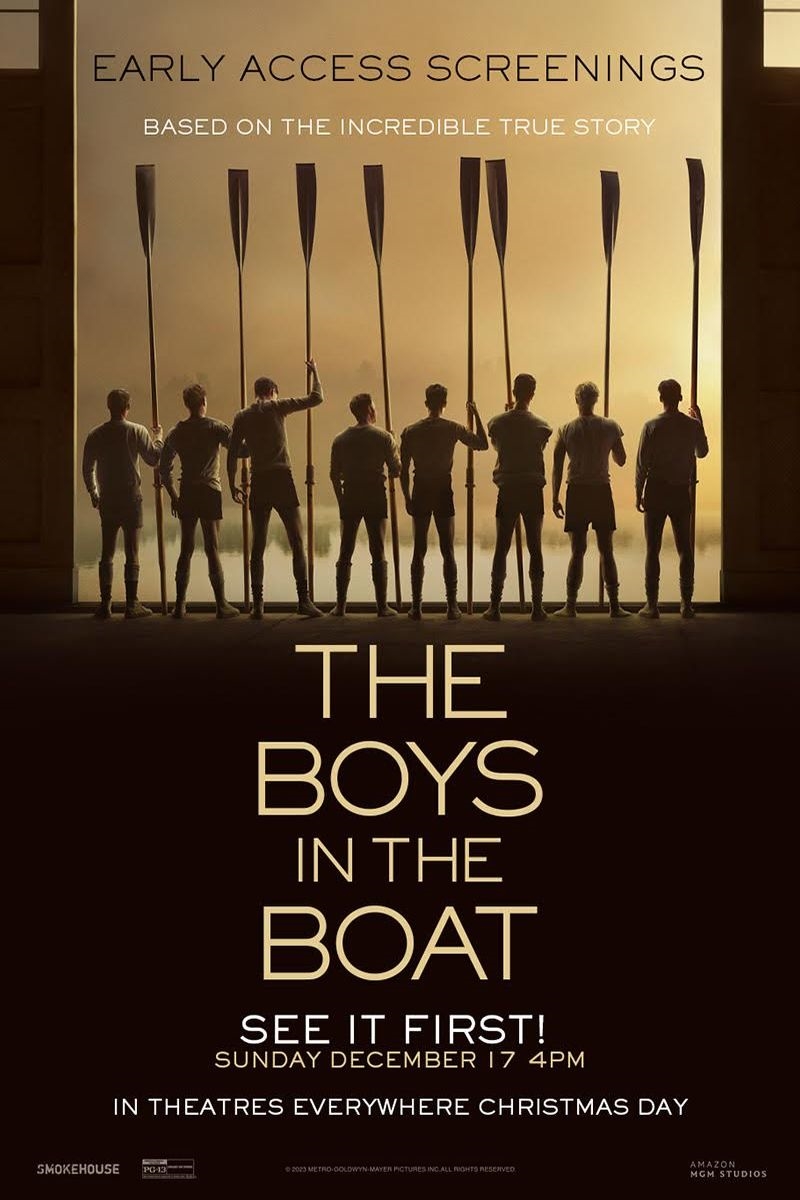 The Boys in the Boat Early Access Movie Times | Showbiz Kingwood
